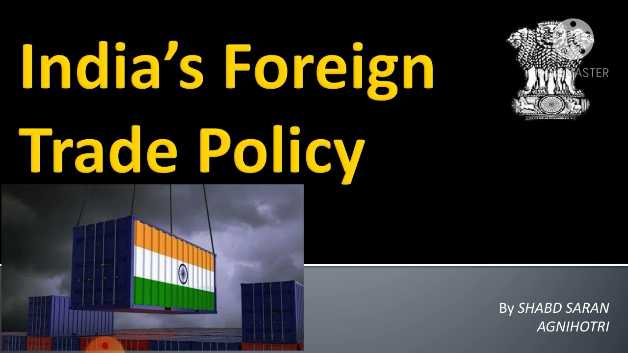 India's Foreign Trade Policy | FTP 2015-20 & Upcoming FTP 2021-26 | NTA UGC NET 2021 Top Exports