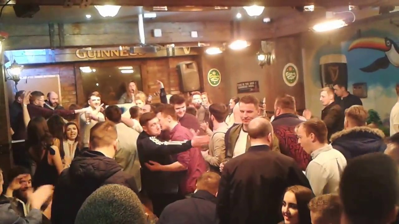 A normal Saturday night in Derry, Northern Ireland...