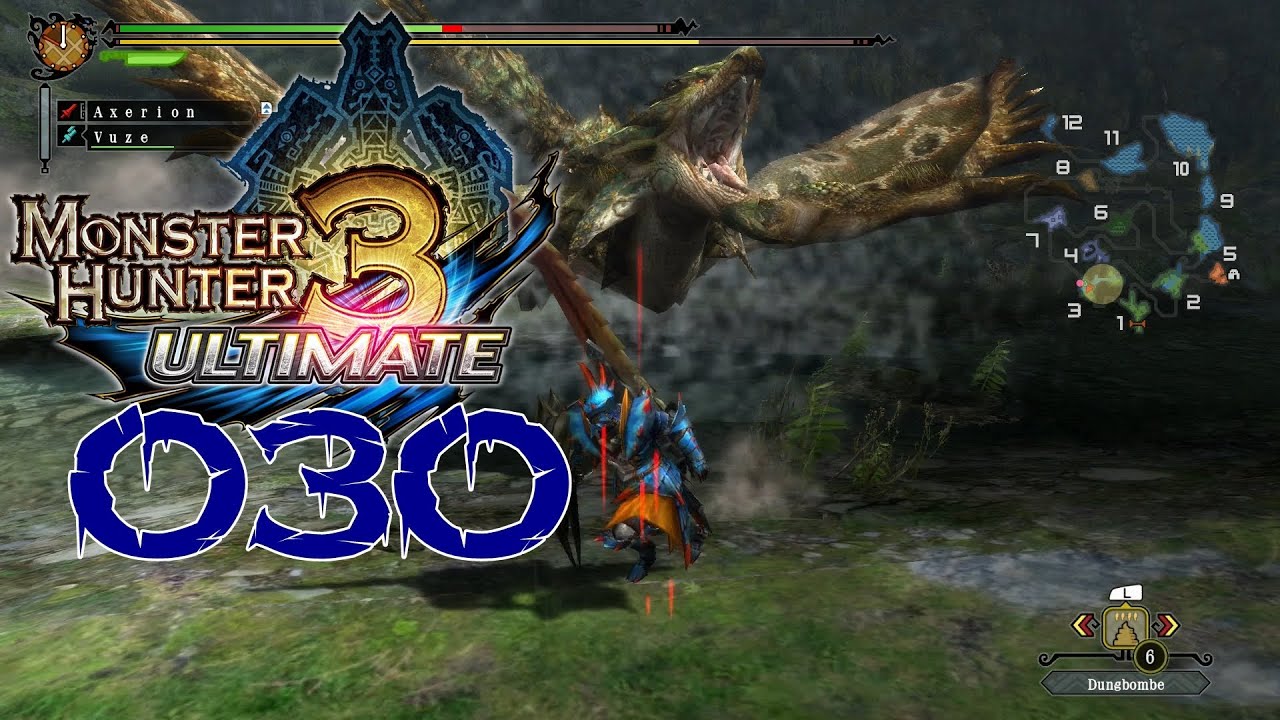 Let's Play Monster Hunter 3 Ultimate #030 [Wii U-HD] [Online] - Ein Tanz mit Drachen
