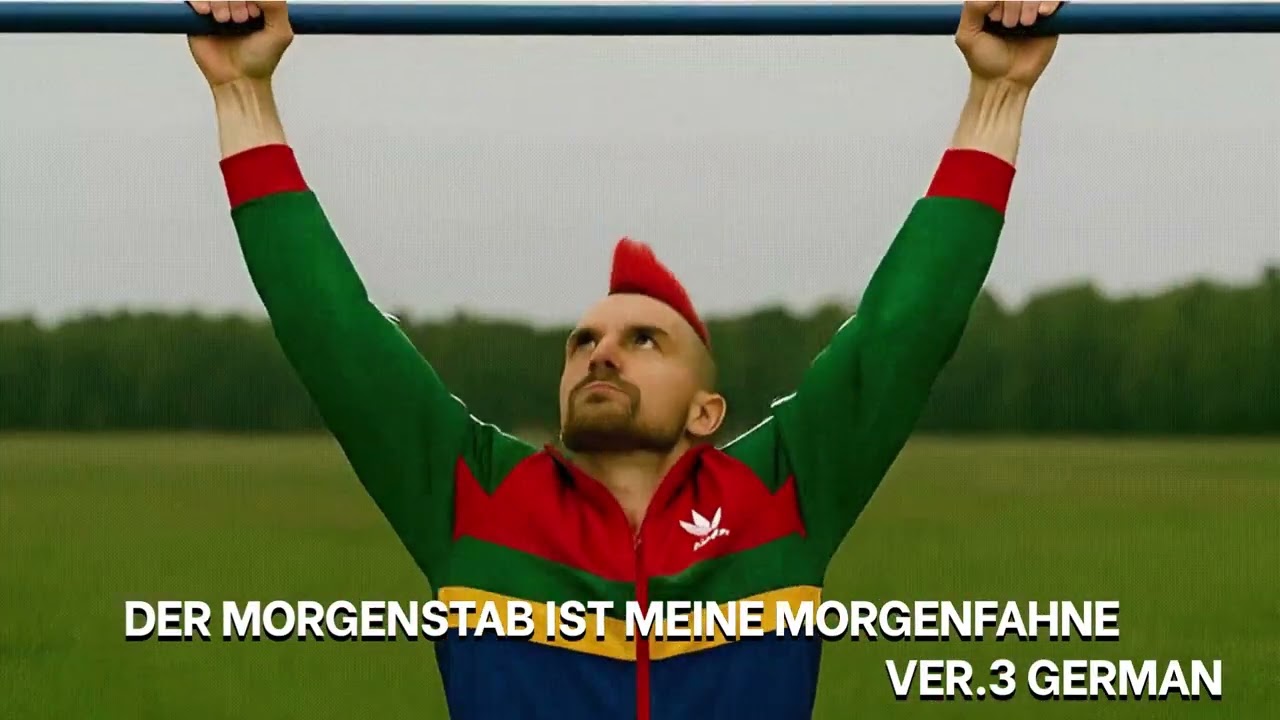 Der Morgenstab ist meine Morgenfahne VER 3 German