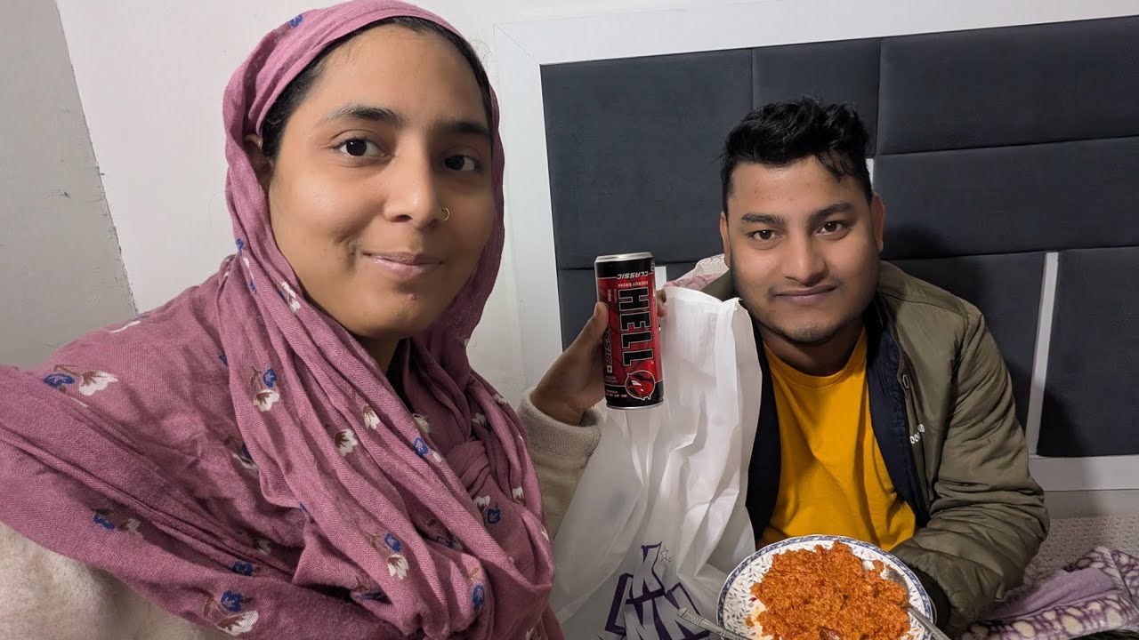 Hum Dono Ki Night Masti 👩‍❤️‍👨 😂& Halwa 🍚