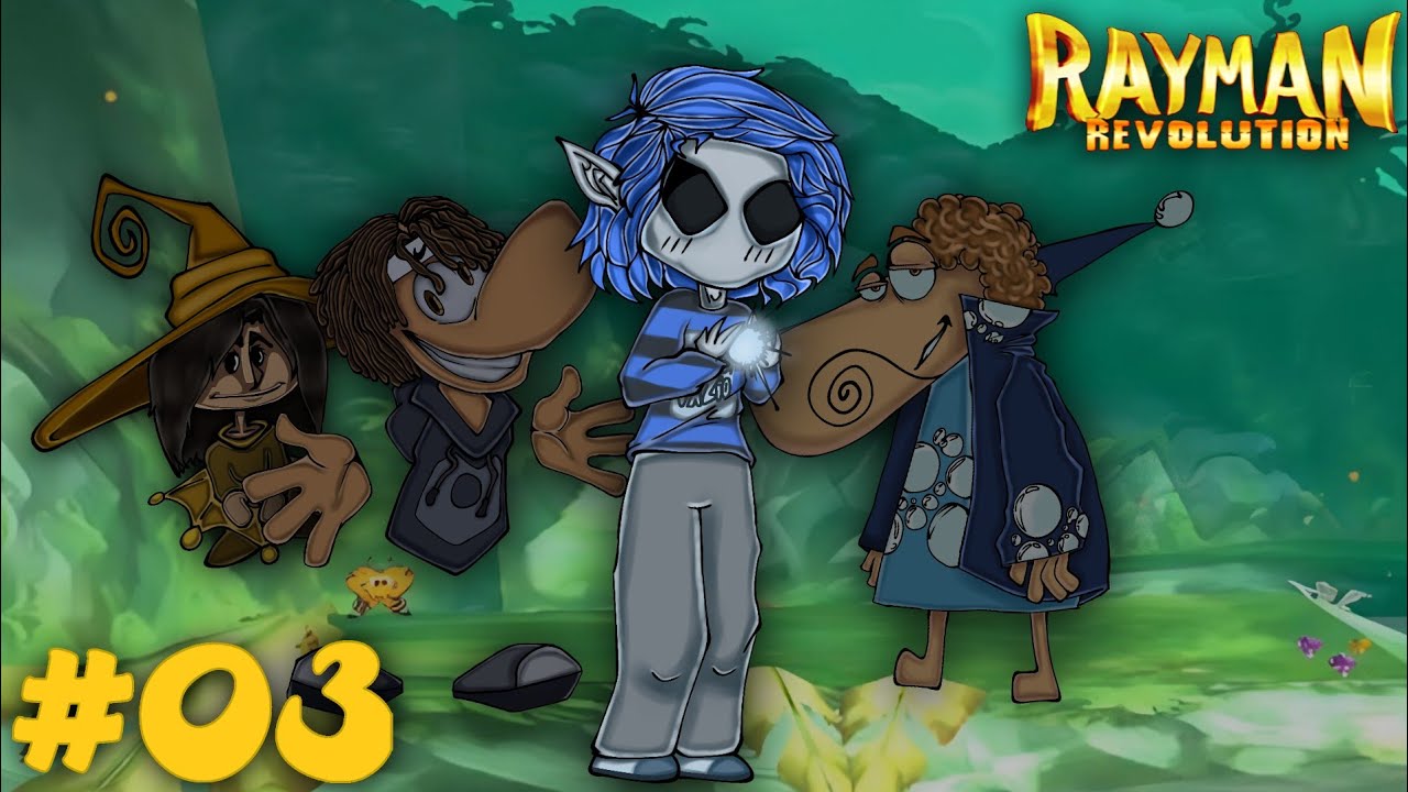 os papinhos do Eliseu 🥱💬 (ft. Giullia) - Rayman 2: Revolution #03