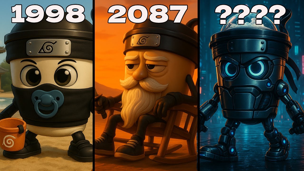 Evolution of Cappuccino Assassino! Different Age