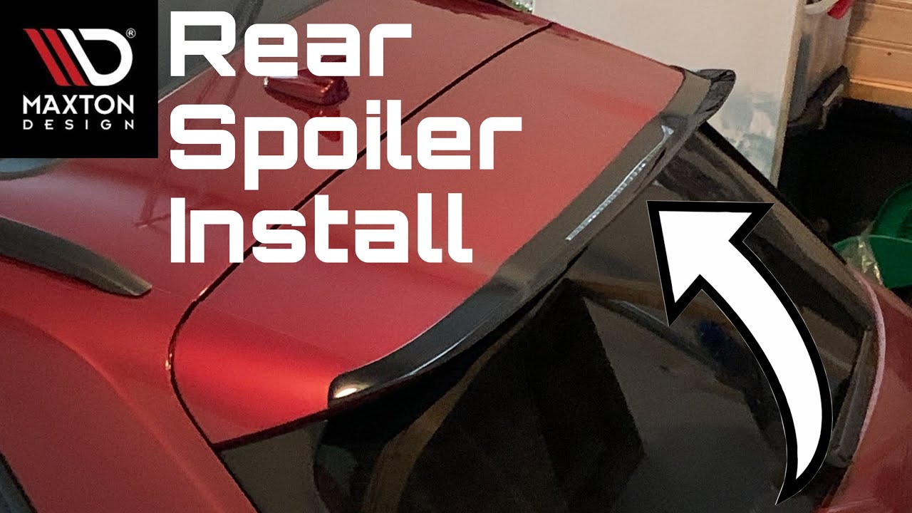 Audi B9 SQ5 - Maxton Design Rear Spoiler Install