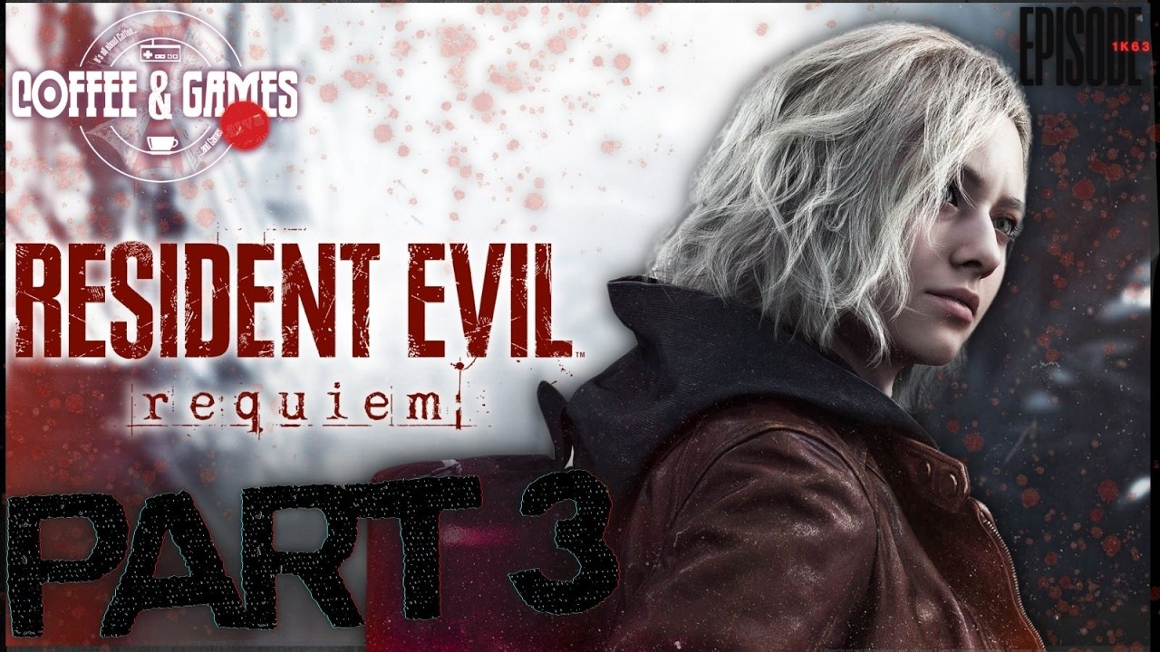 ☕️🎮 We're in the CITY of ZOMBIES!! 🧟🧟🧟 - Resident Evil Requiem (pt.3)