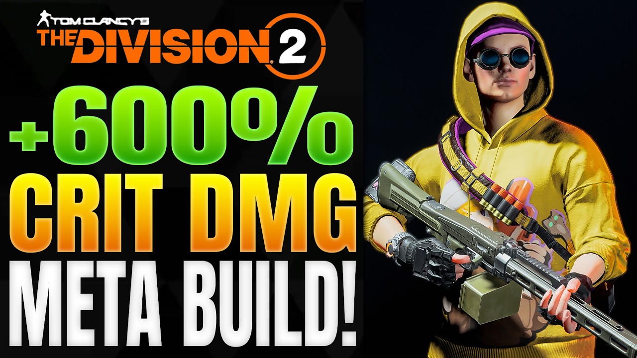 THE MOST BROKEN LMG BUILD IN THE DIVISION 2 (600% CRIT DAMAGE!)