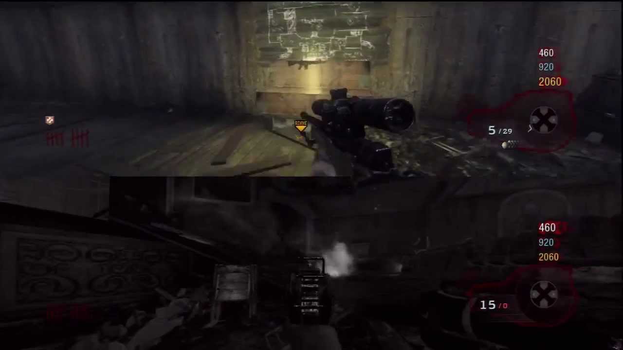 Black Ops Zombies Kino Der Toten Split Screen