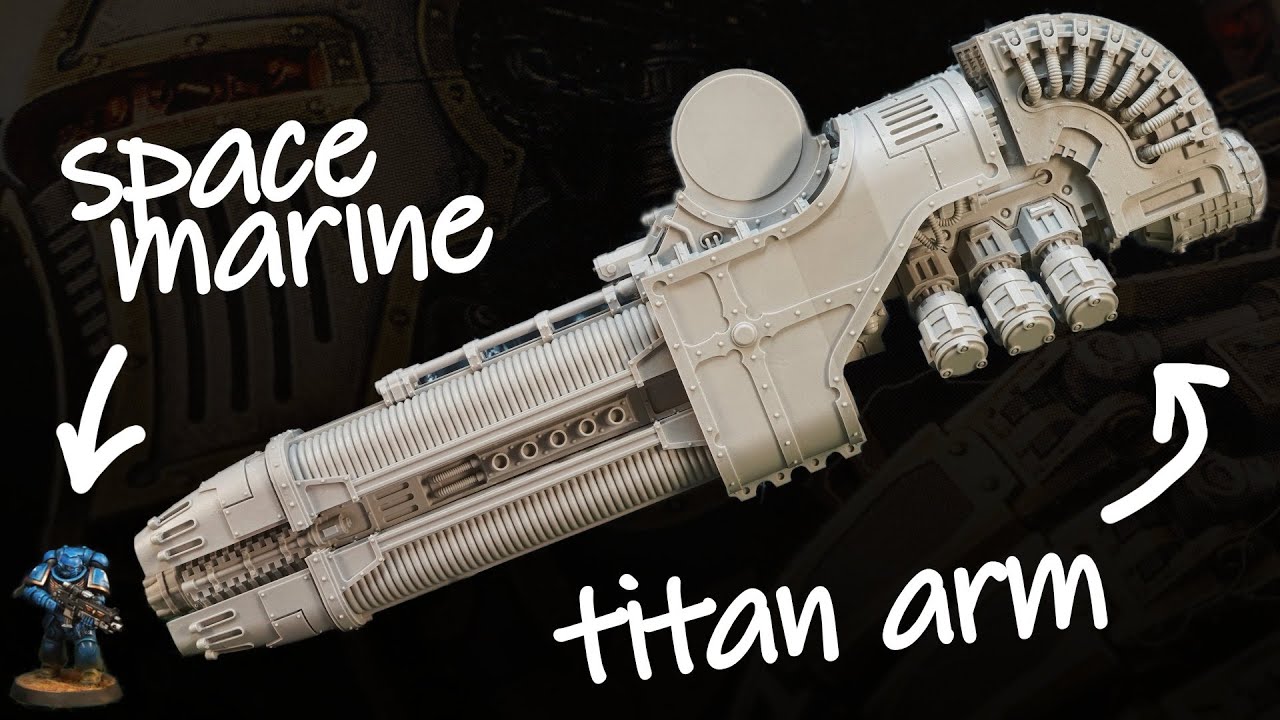 Building the biggest weapon in Warhammer 40k | WARLORD TITAN