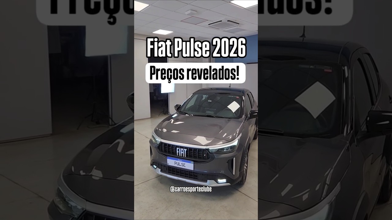 Fiat Pulse 2026: mais barato que o VW Tera