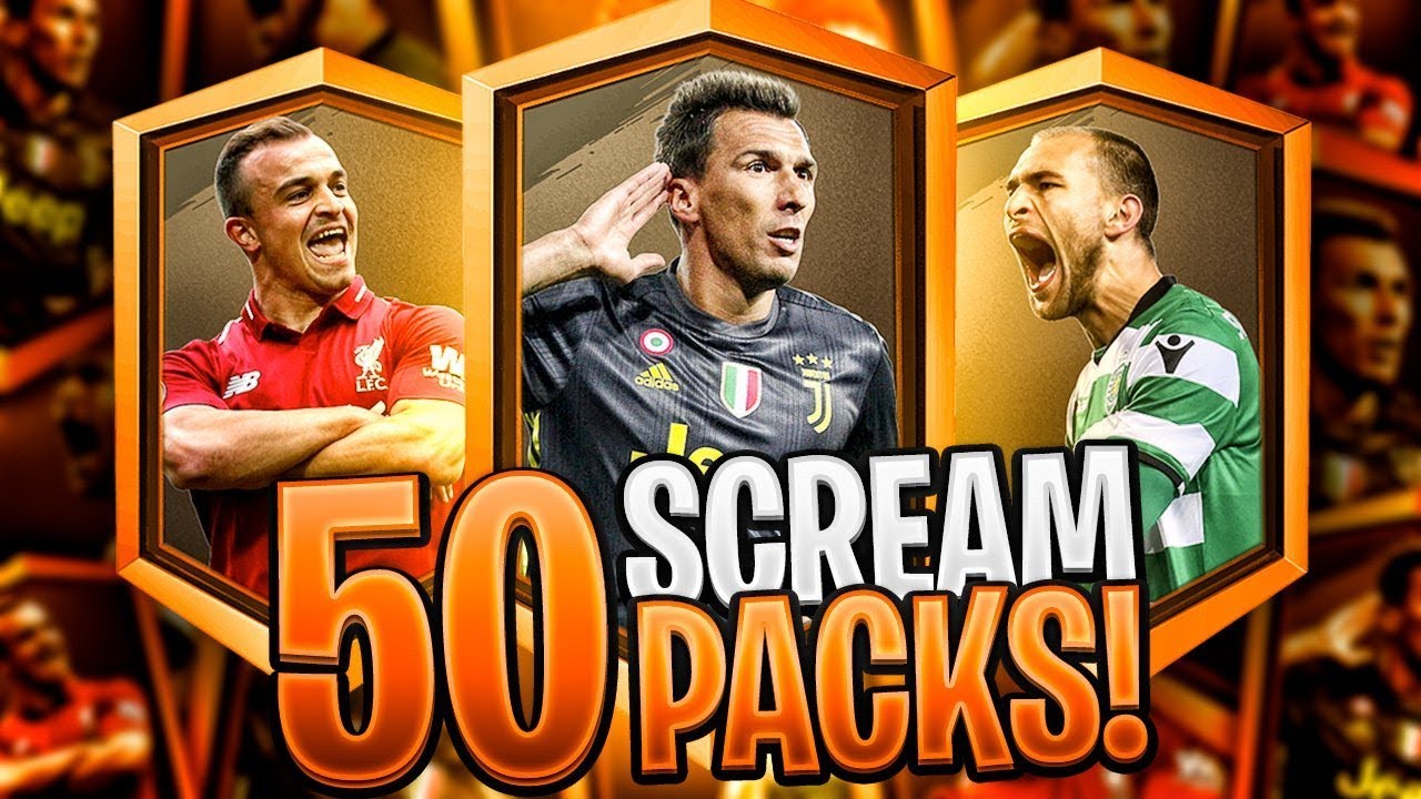 INSANE SCREAM CARD PULLED! 50 x 2 PLAYER PACKS!  FIFA 19 Ultimate Team
