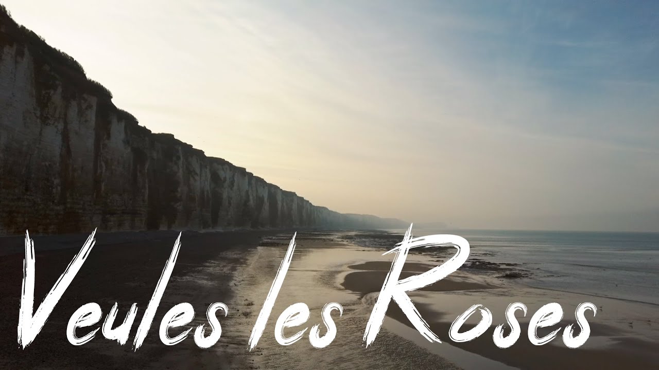 Veules-les-Roses, Normandie | 4K DRONE FOOTAGE