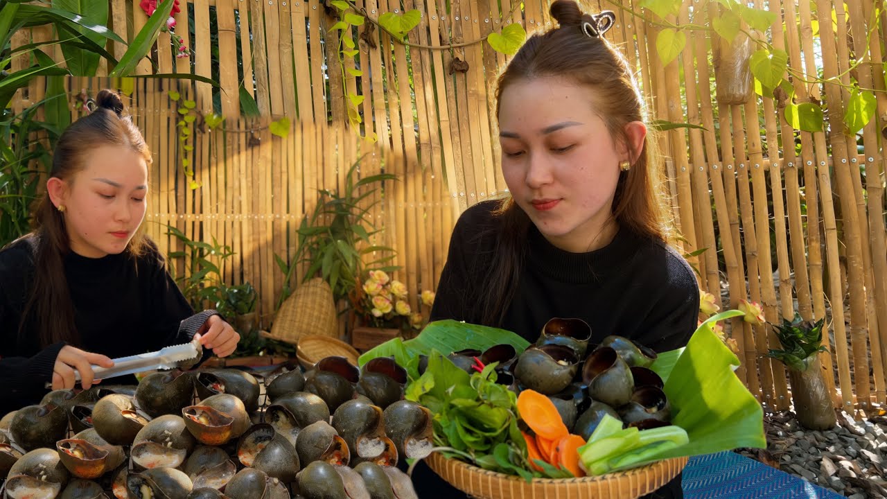 Make your own grilled snails🐚🔥, easy to make, with few ingredients but lots of flavor#cooking #food 