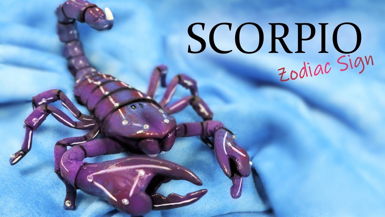 Making The Zodiac Sign SCORPIO || Poseable Art Doll Tutorial