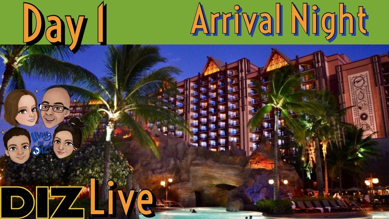 WATCH LIVE: Aulani Resort & Spa First Arrival with LID