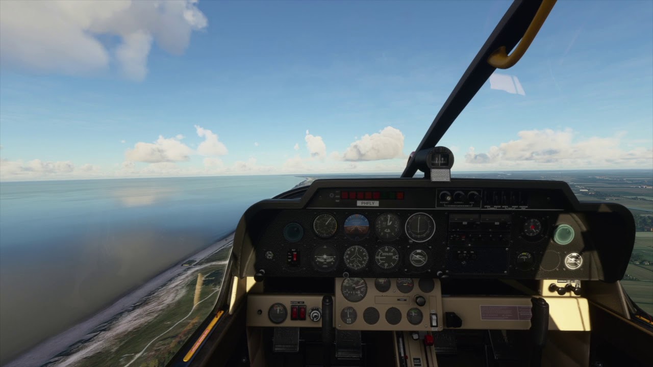 RT exam instruction VFR EHAM-EHGG