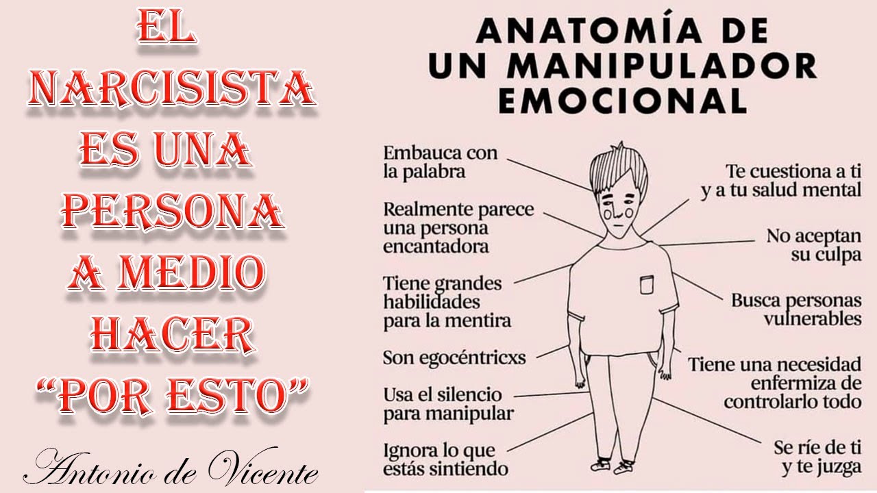 EL NARCISISTA ES UNA PERSONA A MEDIO HACER 