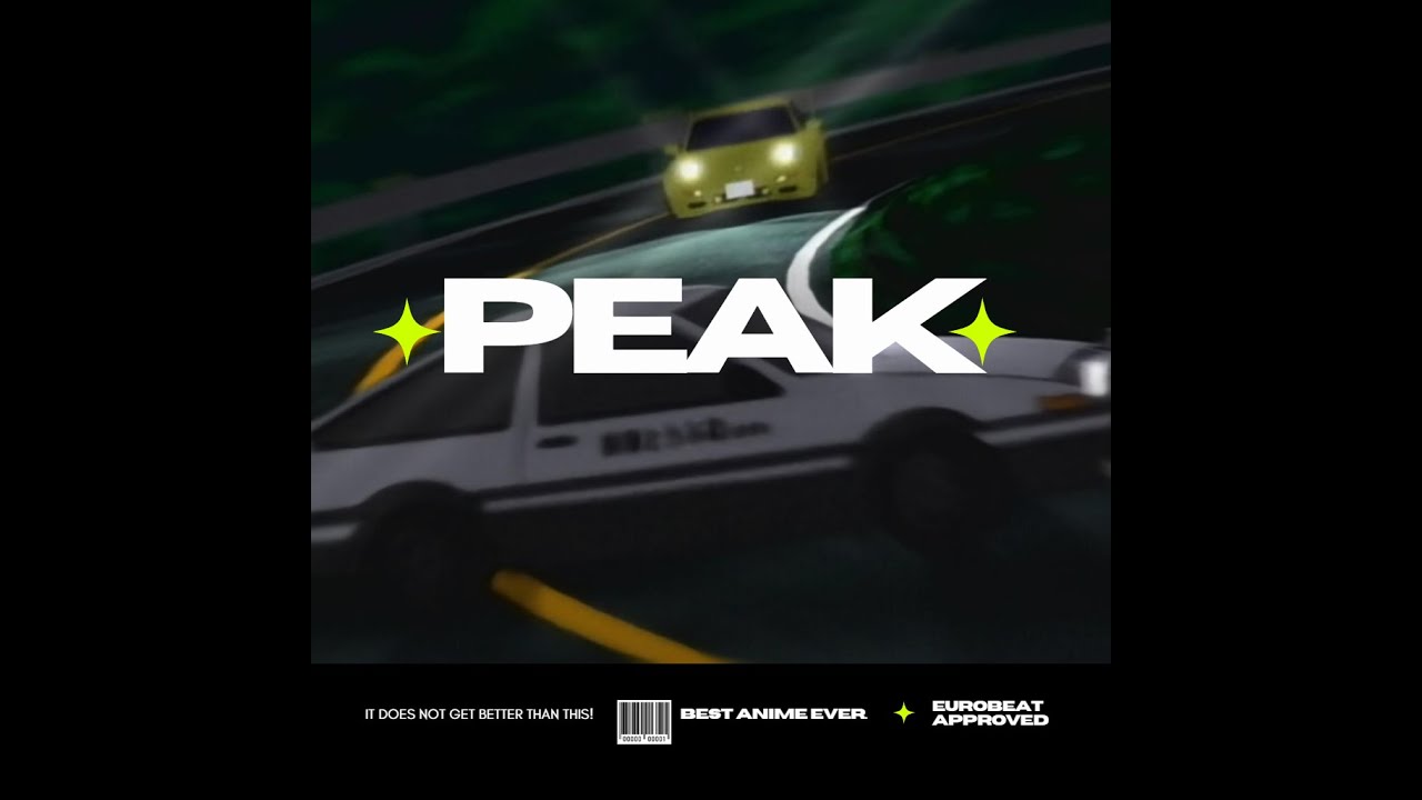 Initial D's Pilot is Peak Racing Anime.