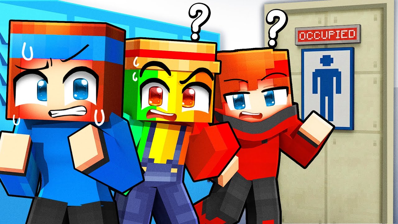 Je m'infiltre dans une école de Garçons sur Minecraft !