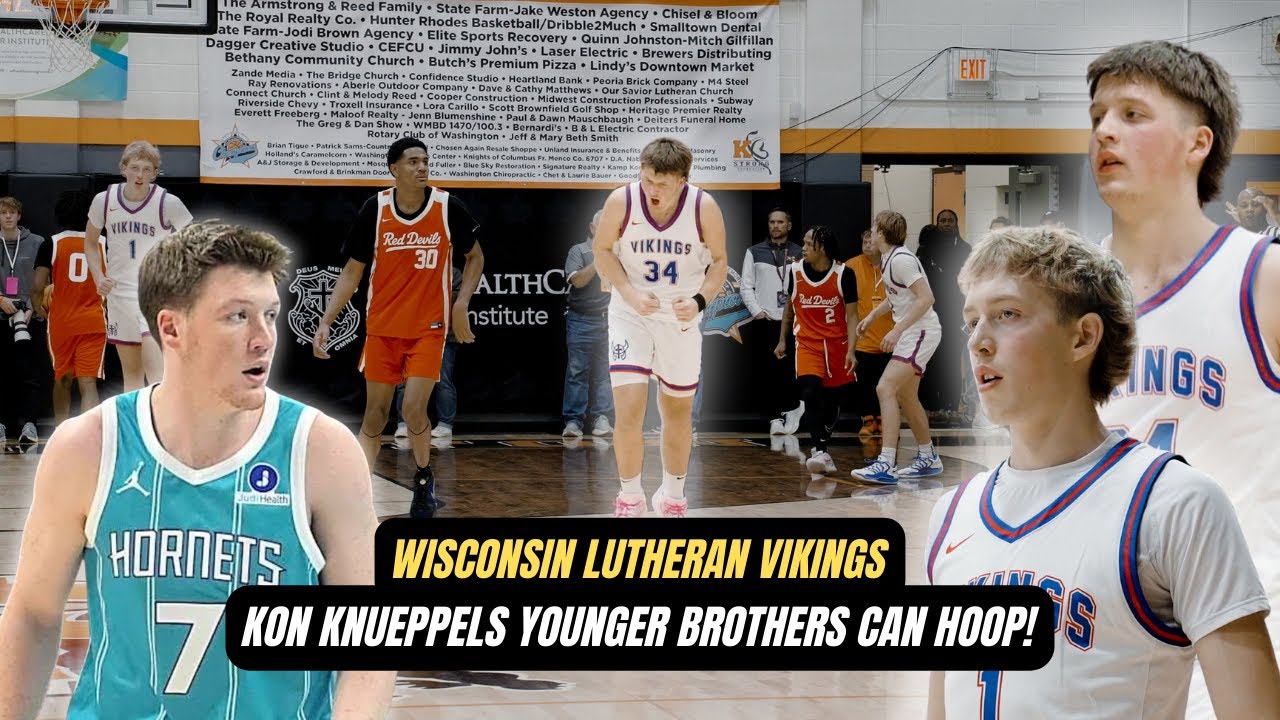 Kon Knueppels Younger Brothers Can HOOP!! They Went Off Against Jeff Teague's High Team Pike!!