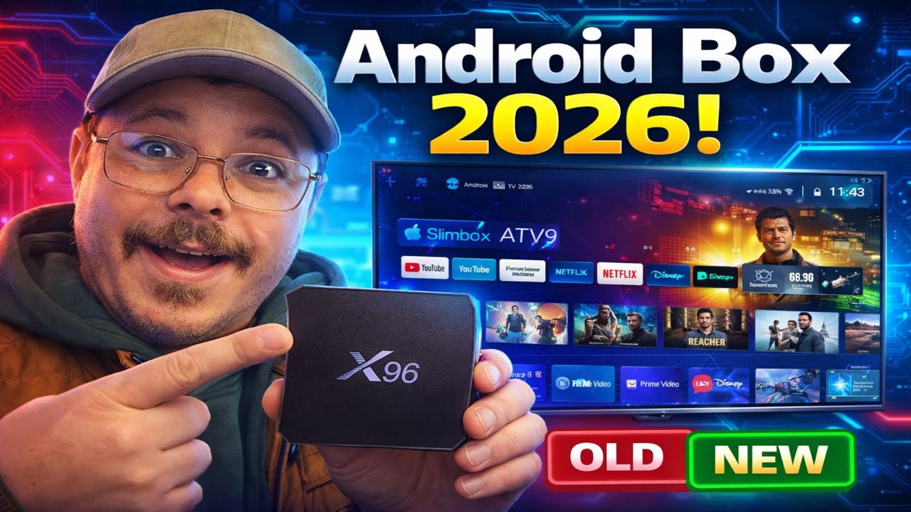 🔥 حولت Android Box قديمة إلى Android TV 2026 | تحديث X96 إلى Slimbox ATV9 🔥