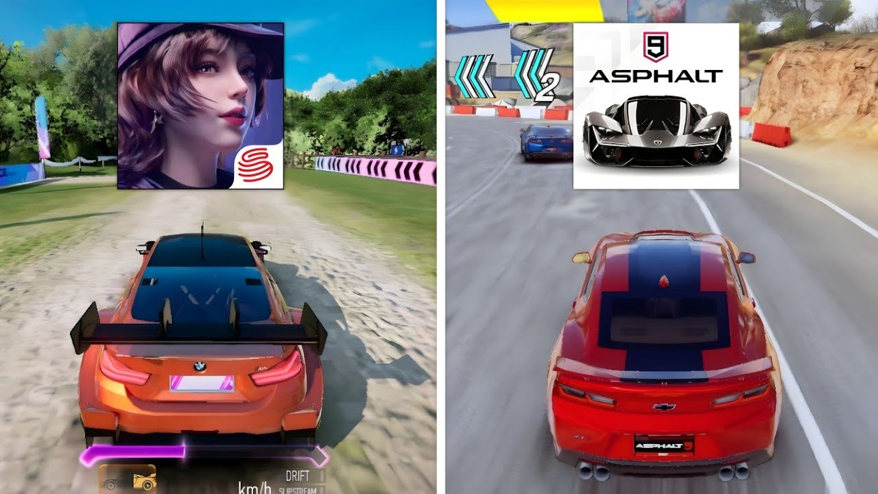 Ace Racer vs. Asphalt 9 Legends Comparison. Which One is Best?