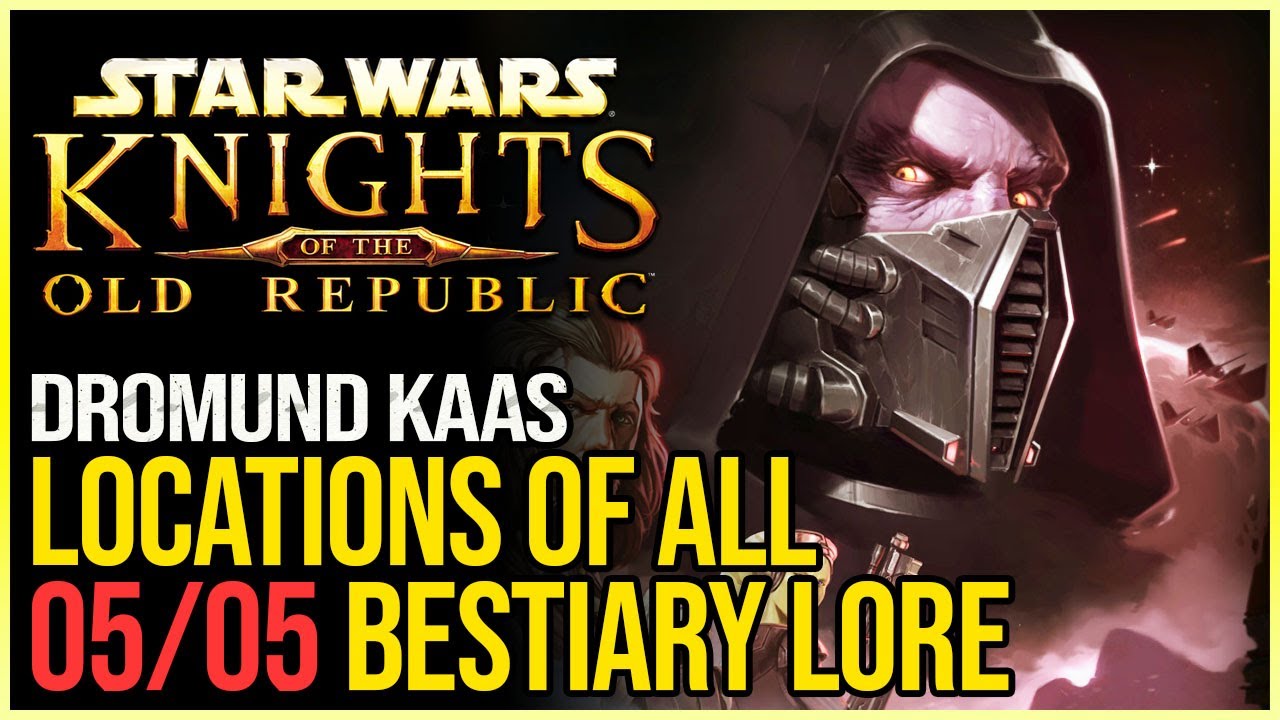 All Dromund Kaas Bestiary Lore Objects The Old Republic - Beastmaster of Dromund Kaas