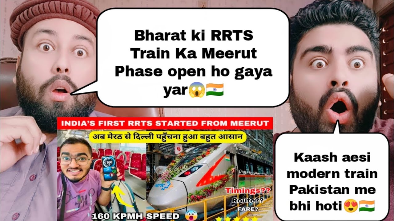 Finally RRTS RapidX Train Started From Meerut | RRTS Delhi Meerut | Namo Bharat Train |