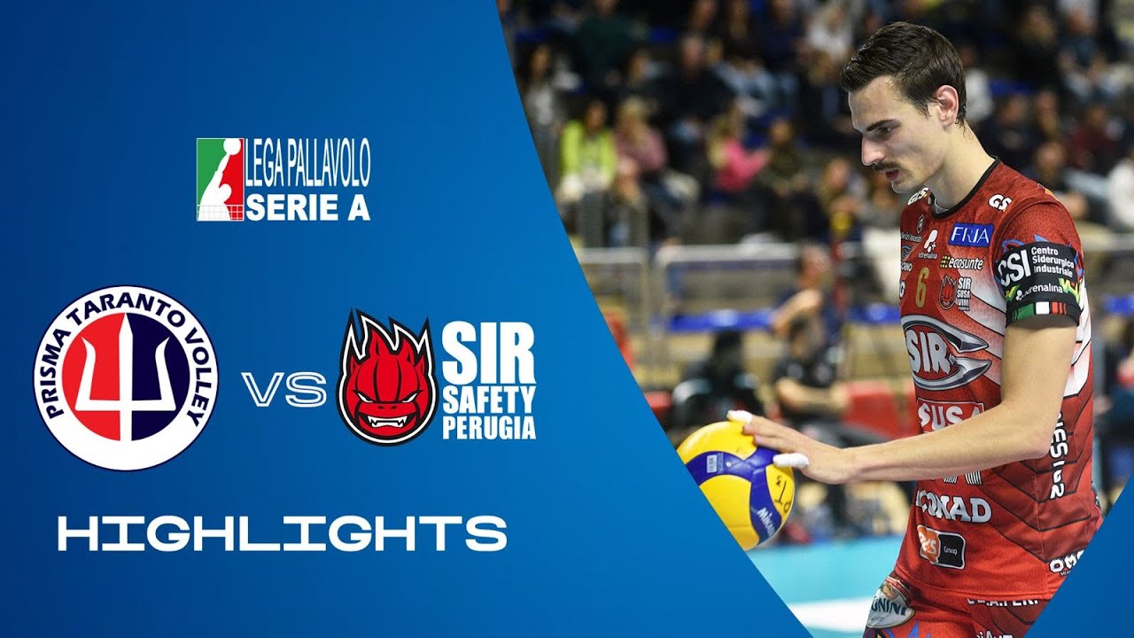 Taranto vs. Perugia | Highlights | Superlega | 6a Giornata
