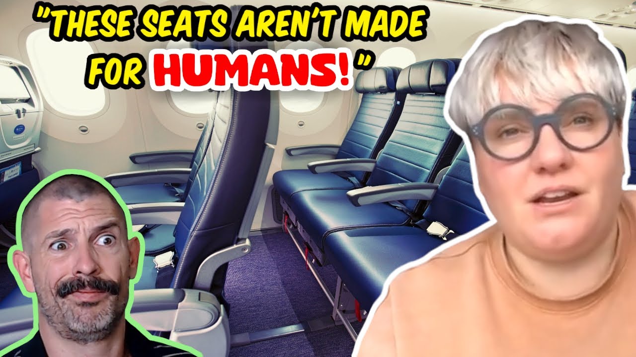 She Has Complaints About Plane Seat Sizes