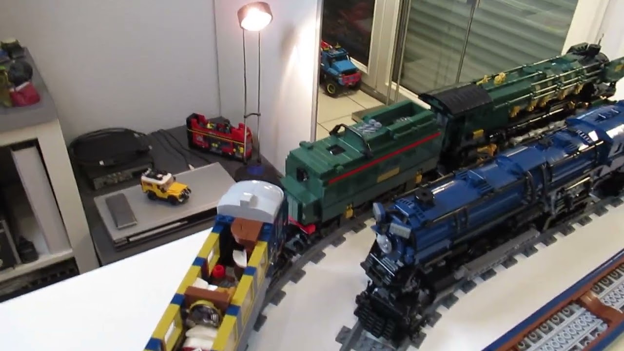 MOC Orient Express vs Polar Express Take one