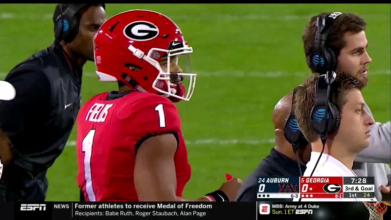 Georgia Bulldogs Football Vs. Auburn Tigers 2018