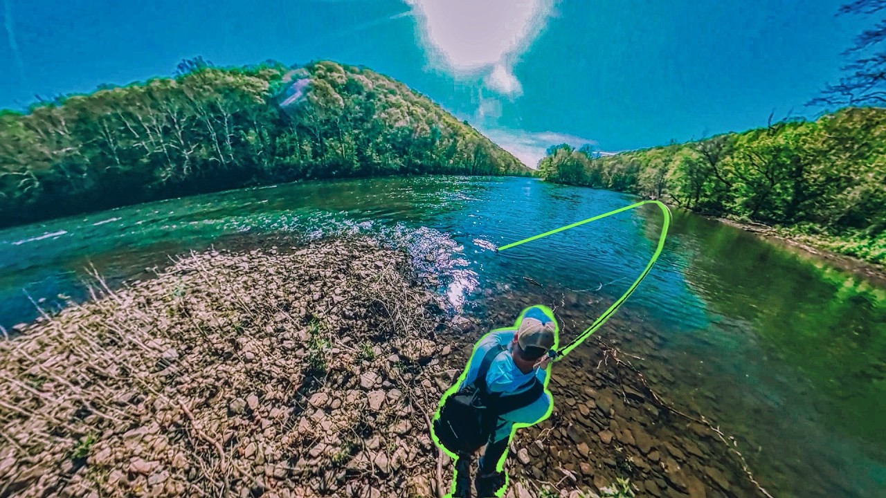 SMALLMOUTH BASS Fishing in One of Pennsylvania's BEST Rivers
