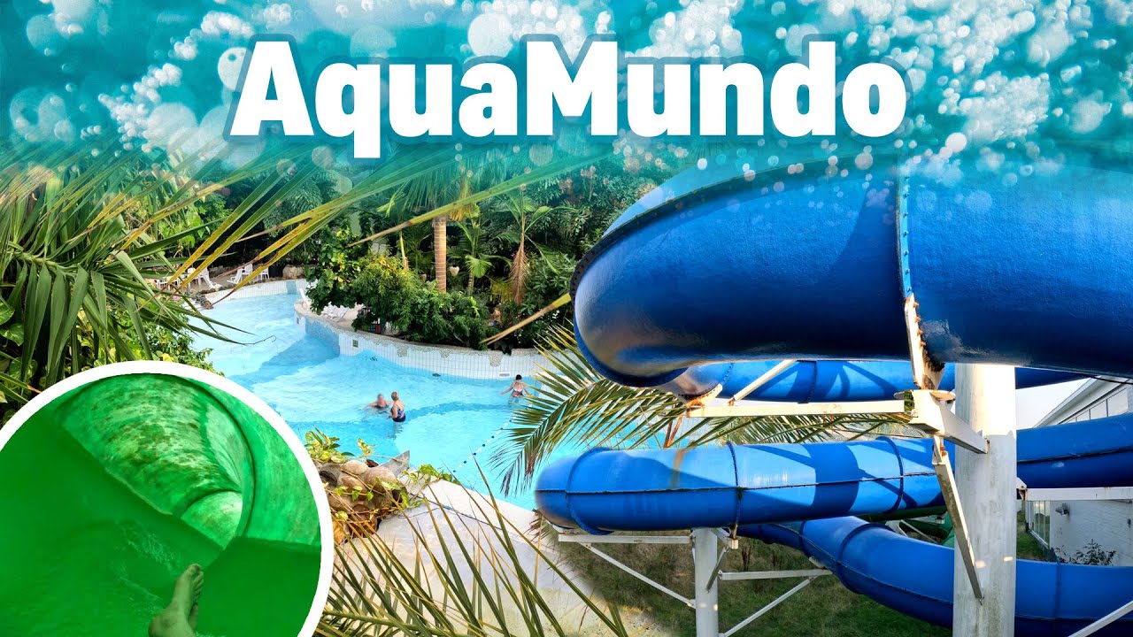 All Water Slides at Center Parcs De Haan, Belgium [2024 POV]