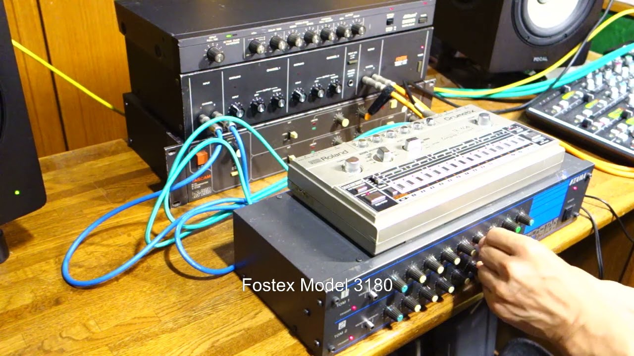 Tama Techstar TS206 x Roland TR-606 Drum Machine