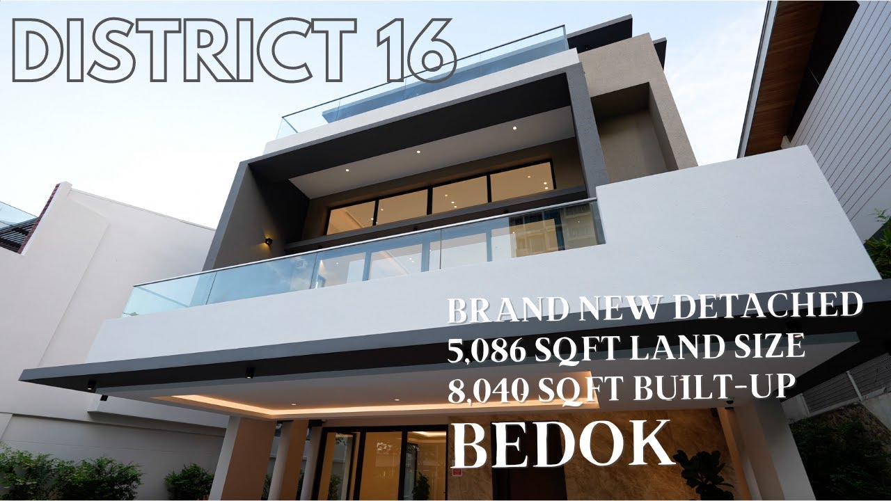Singapore Landed Property Home Tour | 4-Storey Detached @ Bedok | For Sale