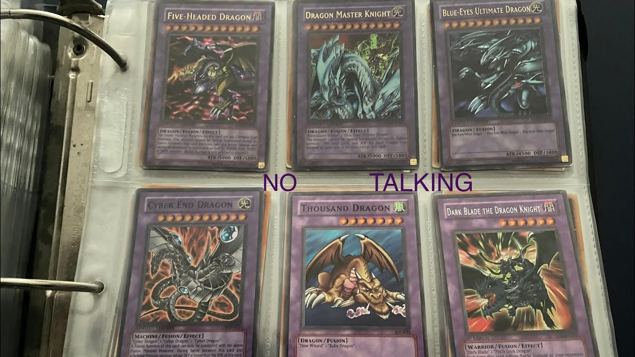 ASMR Yu-Gi-Oh! Card Collection [NO TALKING]