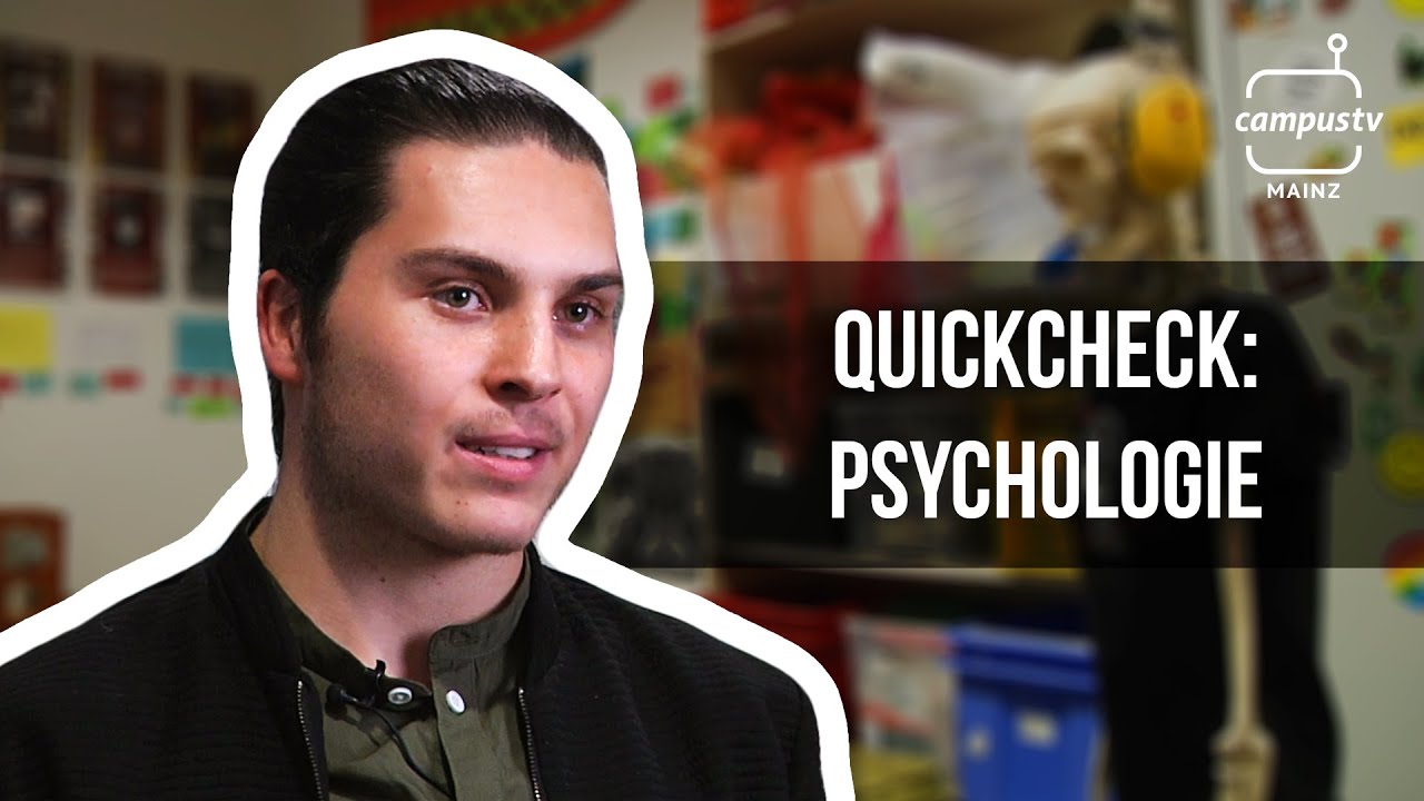 Psychologie studieren – So ist es wirklich! | QuickCheck