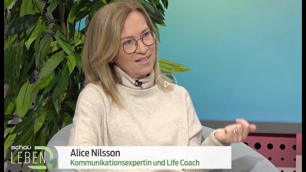 Kommunikationsexpertin Alice Nilsson im SchauTV: Konflikte lösen - Die 3-Fragen-Regel