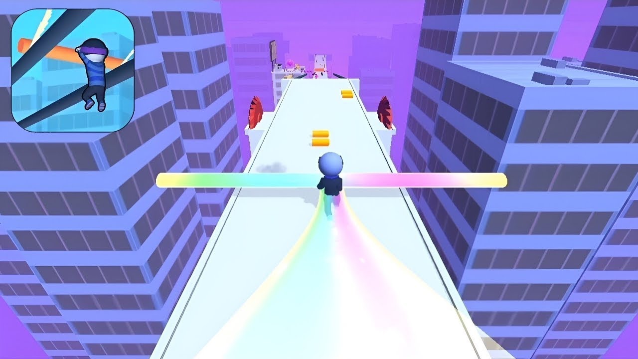 Tiktok Mobile Games : Roof Rails, Count Masters, Juice Run