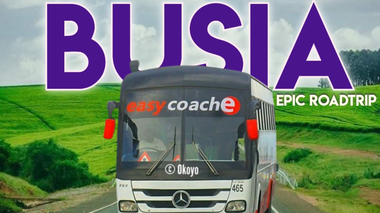 Driving across Kenya: Busia to Nairobi- The Ultimate Road Trip Vibes onboarding Easy Coach Bus