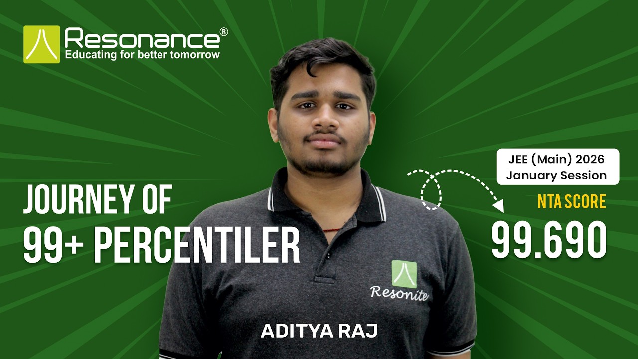 👍 From Patna to Kota | Aditya Raj’s JEE Main 2026 Journey