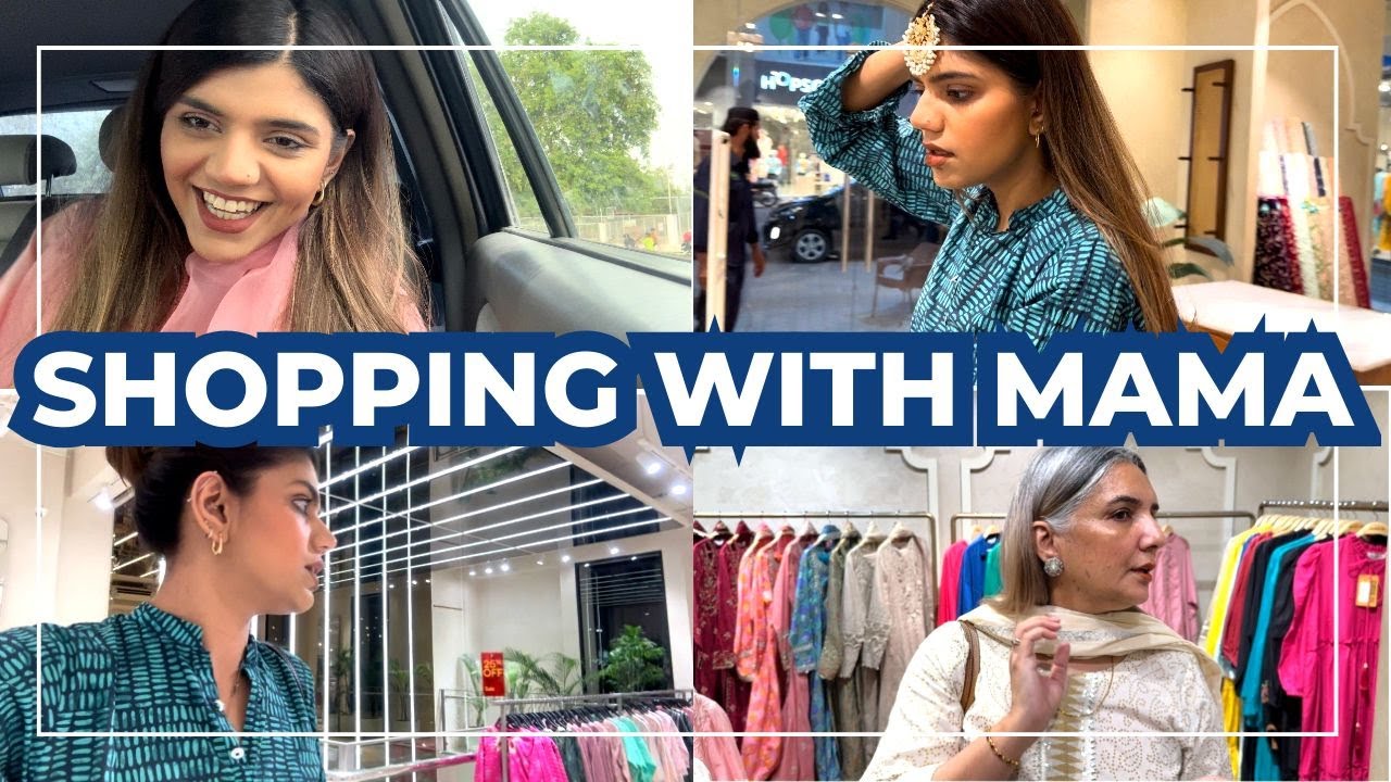 JEWELLERY SHOPPING WITH MAMA AND SUDDEN TRIP TO MULTAN - Vlog