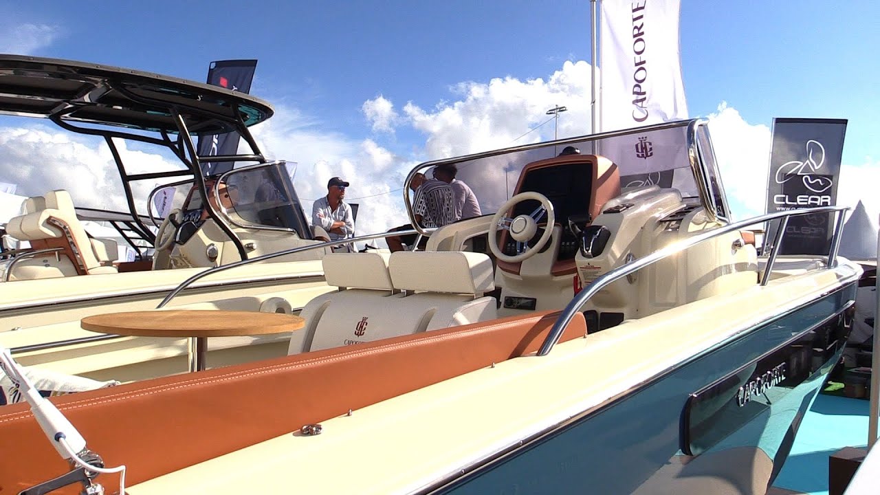 Italian Beauty ! 2024 Capoforte Collezione CX 240 Motor Boat
