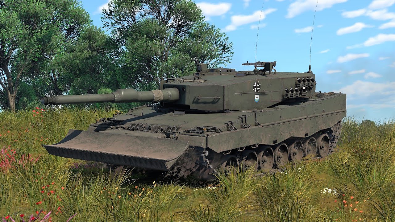 War Thunder: Leopard 2A4 German Main Battle Tank Gameplay [1440p 60FPS]