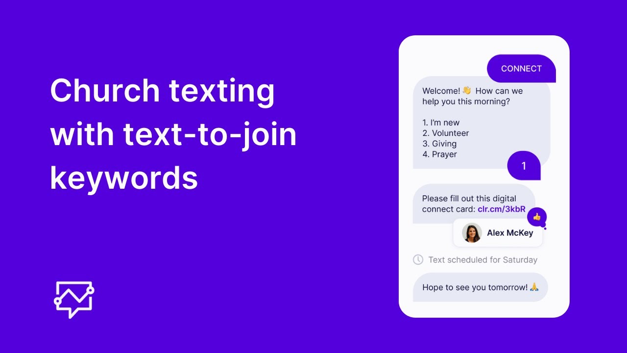 Church Texting with Text-to-Join Keywords