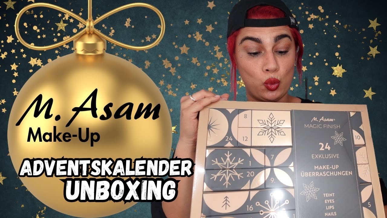 M.Asam Magic Finish – MakeUp Adventskalender 2023 Unboxing - Adventskalender2023 Unboxing l Elanhelo