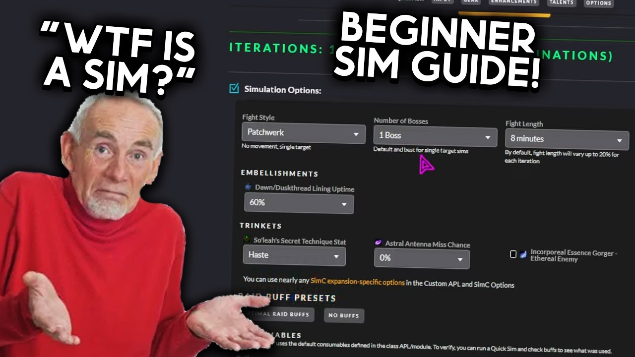 What do you mean just sim it? A beginner's guide to using raidbots