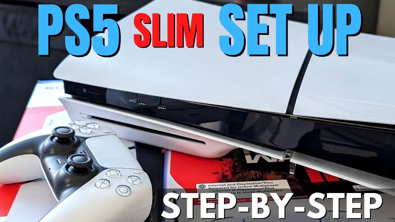 Как настроить консоль PS5 Slim