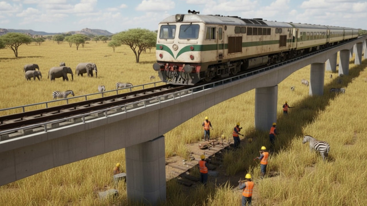 How China Built a Railway Through Africa’s Wildest Terrain
