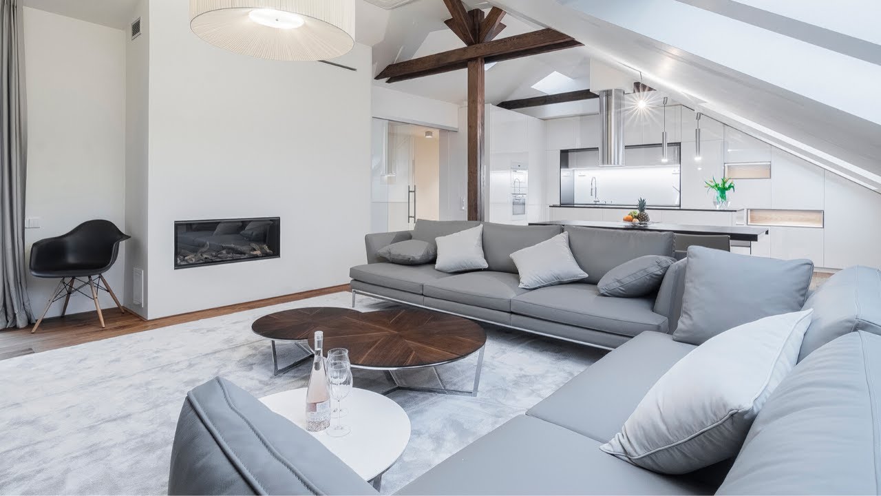 Luxusní byt s výhledem na Pražský hrad na prodej // Luxurious penthouse with view of Prague castle